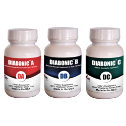 Diabonic ABC-Diabetes complete protocol (Capsule, 3 Bottles of 60 ct ) (Click here for DETAILS)