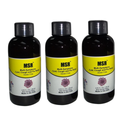 MSR Economy Pack-Cold, Flu,Throat Infection Rapid Relief (3 Bottles 120 ml) (Click here for DETAILS)